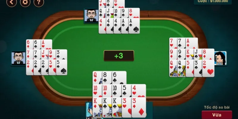 Các chiến thuật xếp bài trong binh 13 lá